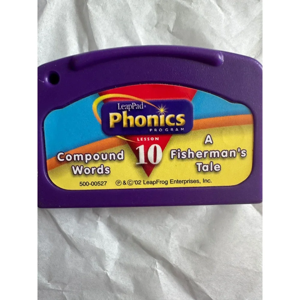 LeapFrog LeapPad Quantum Pad Cartridge Lot 5 Math Science Phonics Leaps Pond